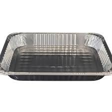 Better Options 3 Pc Half Size Gastro Aluminum Foil Container Shallow