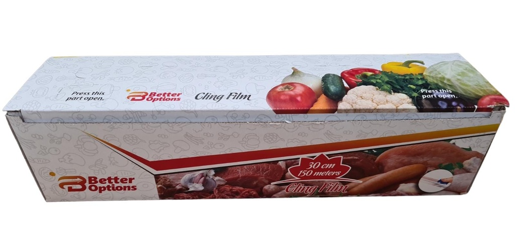Better Options Catering  300 X 150M Cling Film