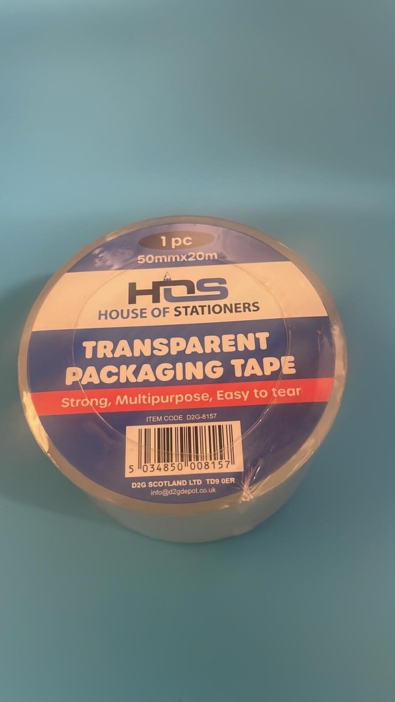 [R2118851] Hos Brown Packaging Tape 50Mmx20M