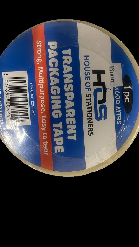 Hos Clear Tape 48Mmx600Mtrs