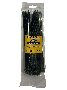 Loc-Tech 100Pc 2.5*250Mm Cable Tie Black