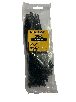 Loc-Tech 100Pc 3.5*200Mm Cable Tie Black