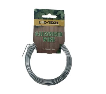 Loc-Tech 2Mm*5M Galvanised Wire