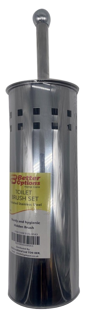 Better Options Toilet Brush Stainless Steel