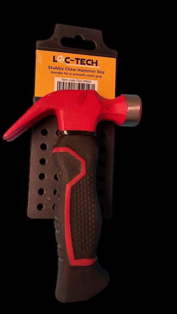 Loc-Tech Stubby Claw Hammer 8Oz