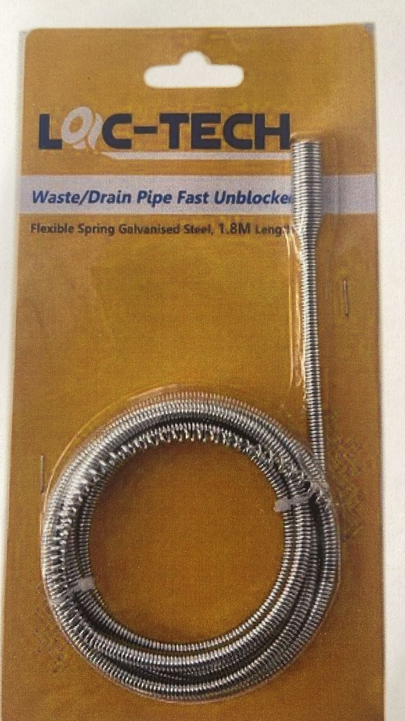 Loc-Tech Waste/Drain Pipe Fast Unblocker