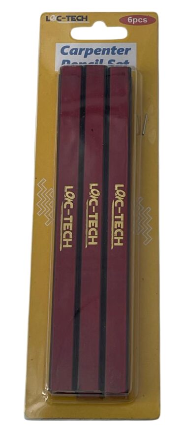 Loc-Tech Carpenter Pencil Set 6Pcs