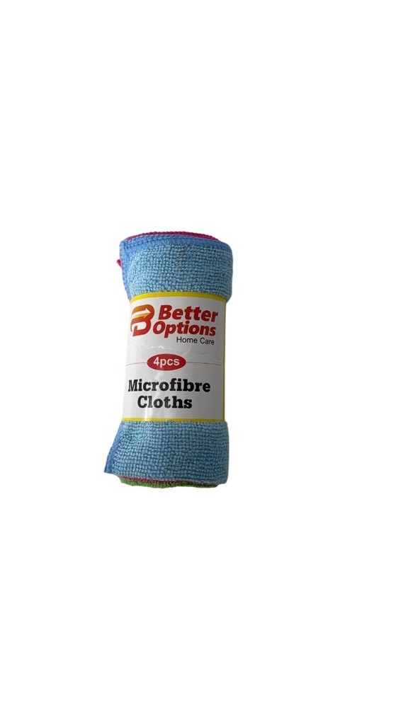 [R2120001] Better Options 4Pcs Microfibre Cloth