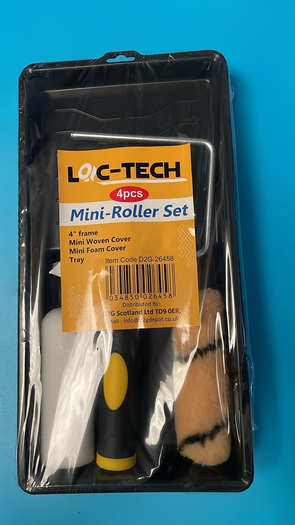 [R2120002] Loc-Tech 4" Frame Mini -Roller Set 4Pcs