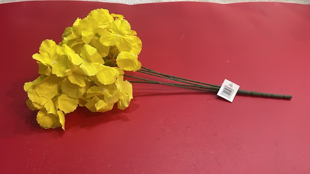 [R2120586] Artificial Flower 5 Fork Hydrangea