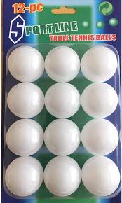 [R2120649] Balls ( Ping Pong/Tennis) - White