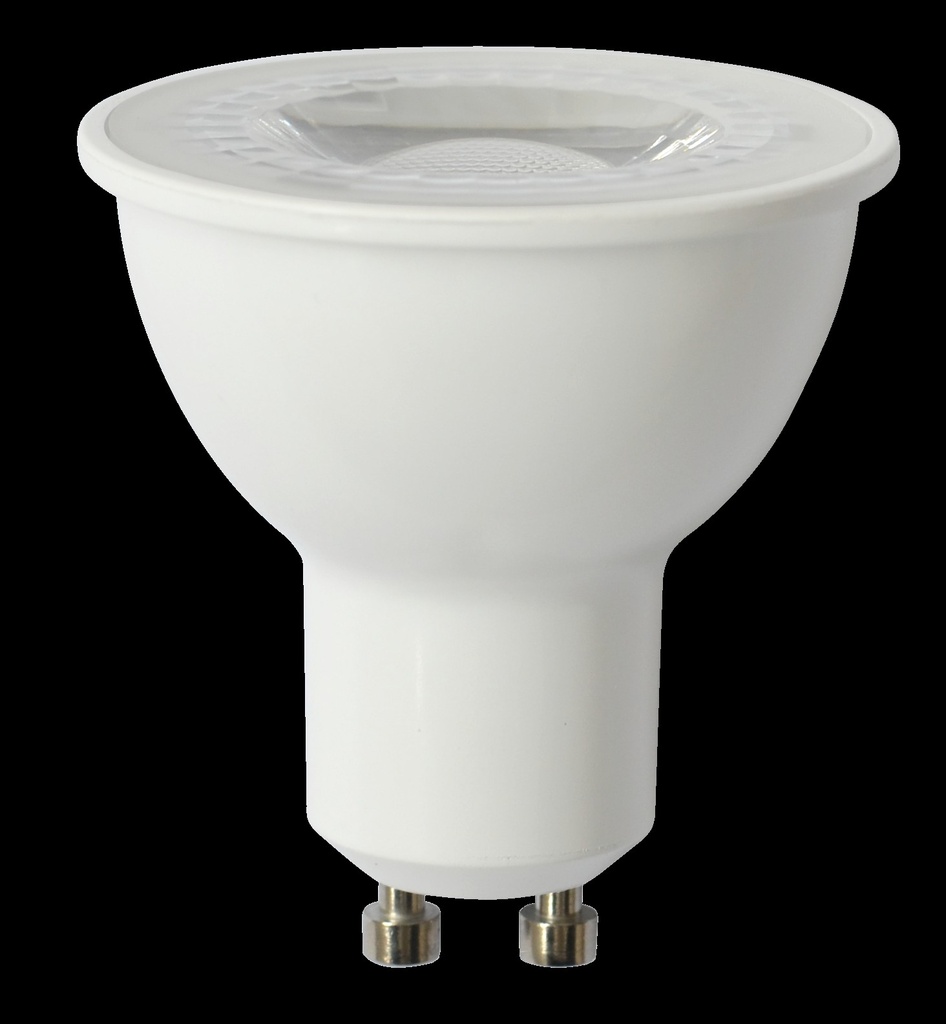 [R2120145] Illumitech Led Bulb Gu10 Lens Cover 6.5W 6500K 480Lm Dim (10pc)