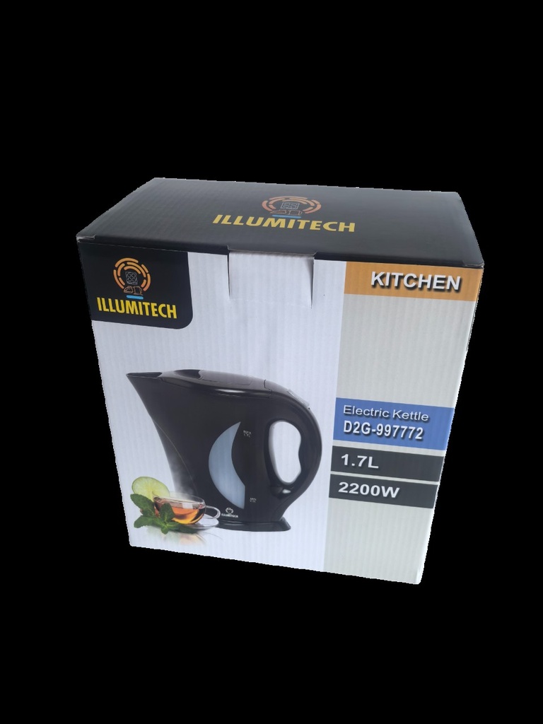 [R2120103] Illumitech 1.7 Lt. 2200 Black Kettle