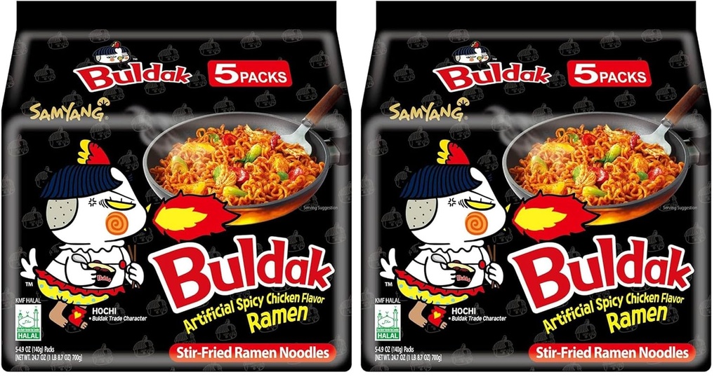 Noodles Samyang Buldak NPM 130g  5's(ZERO VAT )