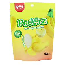 [RSE8823] Sweets & Candy Amos Peelerz Banana NPM 120g 12pk