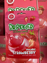 Sweets & Candy Dr Peeler Strawberry NPM 65g 12pk
