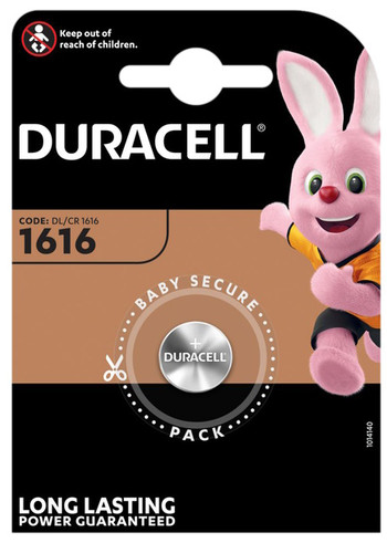 [R121276] Duracell 1616(3V) Lithium 1Pk