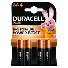 [R203891] Duracell Aa/Mn1500 Plus 4Pk
