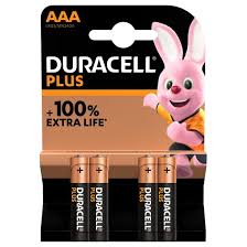 [R203892] Duracell Aaa/Mn2400 Plus 4Pk