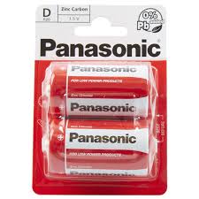 [R73714] Panasonic D (R20) Zinc Carbon Battery