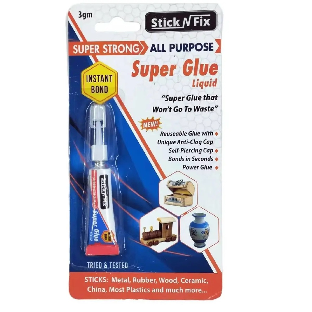 [R183504] Stick N Fix Extra Strong All Purpose Super Glue 3Gm