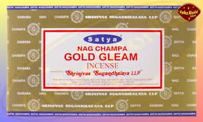[R2117380] Satya Gold Gleam Incense Stick( pk12)