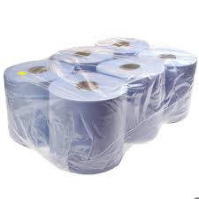 [R161856] Centrefeed Roll 2 ply - Blue 180mm Width