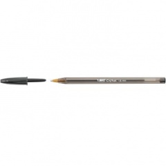 [R180203] Bic Cristal Black Pens Pk50