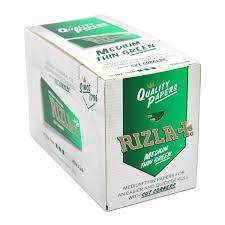 [R36091] Rizla Green Regular Pk100