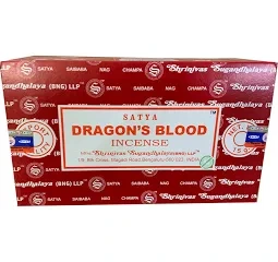 [R2117373] Satya Dragons Blood Incense Stick 15Gx12