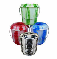Plastic 20 Ltrs Double Colour Bucket Assorted Colours