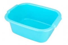 Plastic Rectangular Bowl (Tub) Assorted Colours