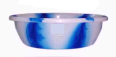 Plastic 14" Double Colour Tub (Bowl) Assorted Colours