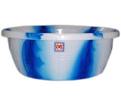 Plastic 20" Double Colour Tub (Bowl) Assorted Colours