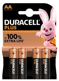 Duracell AA/MN1500 Plus 4pk (Box)