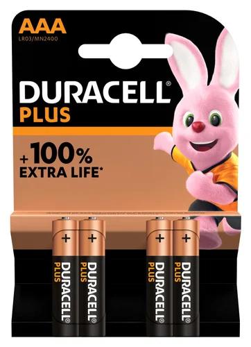 [R46532] Duracell AAA (Mn2400) Plus pk4 ( Box)