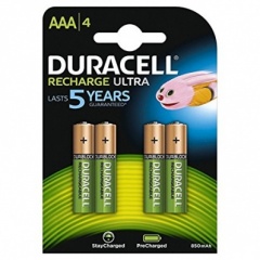 Duracell AAA Rechargeable 4pk (850 Mah)