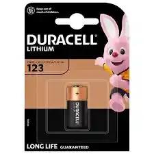 Duracell CR123 (3V) Lithium 1pk