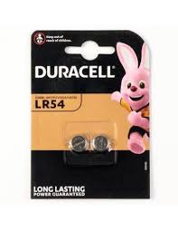 [R142394] Duracell LR54 Alkaline (389/390/1130) 2pk