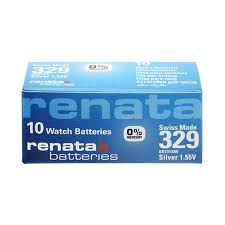 Renata 329 Watch Batteries 10pc