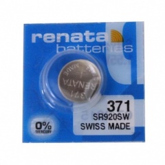Renata 371 Watch Batteries (Also For 370 or SR920SW) 10pc