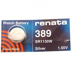[R41776] Renata 389 Watch Batteries 10pc