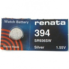 [R41763] Renata 394 Watch Batteries (Also For 380 or SR936SW) 10pc