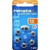 [R41773] Renata ZA10 Hearing Aid Batteries 6pk (PR70)