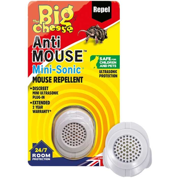 [R191108] The Big Cheese Mini-Sonic Mouse Repellent- 1Pc