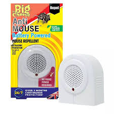 [R2121632] The Big Cheese Mouse Out Battery Powered Mouse Repellen