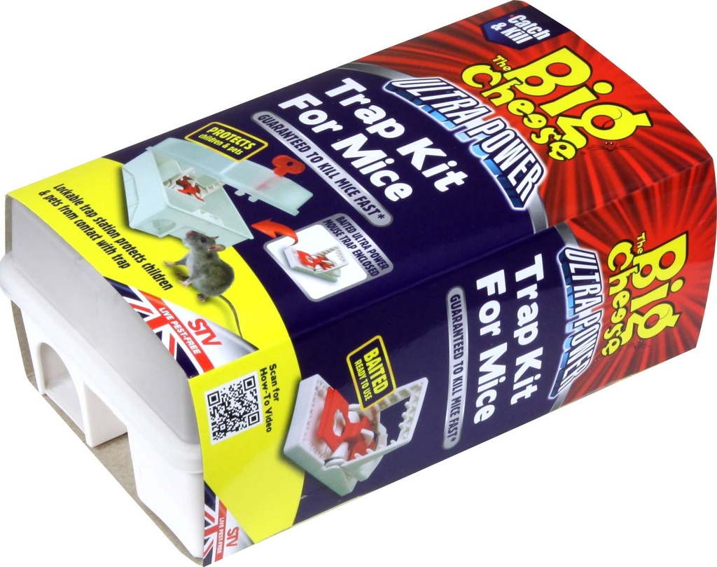 [R133630] The Big Cheese Ultra Power Trapping Kit For Mice