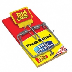 [R117851] The Big Cheese Fresh Baited Rat Trap (Stv195) 6Pc