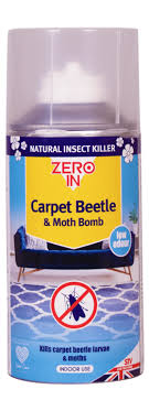 [R2120891] Zero In Carpet Beetle & Moth Killer Bomb -150Ml One- Shot Aerosol