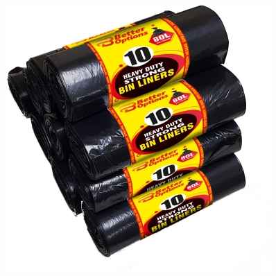 [R2112568] Better Options  10 Heavy Duty Strong Bin Liners